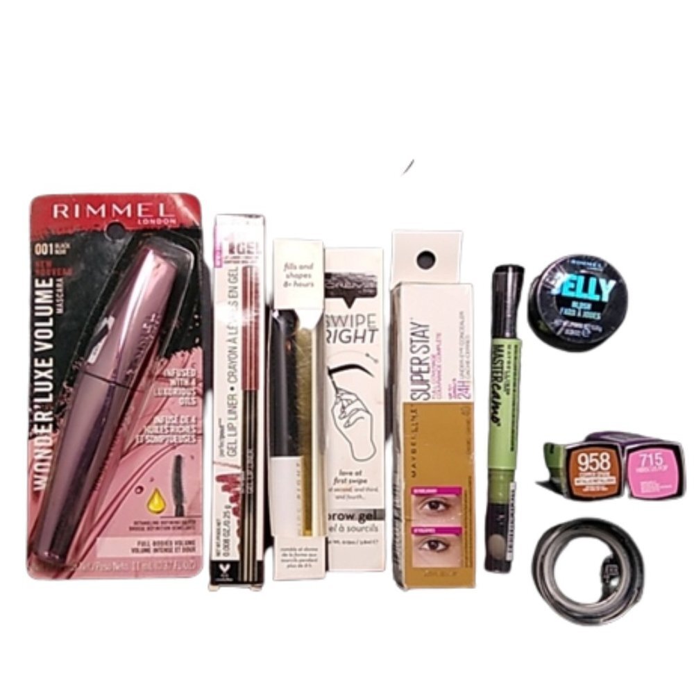 NWOT Beauty Burgundy Makeup Bundle